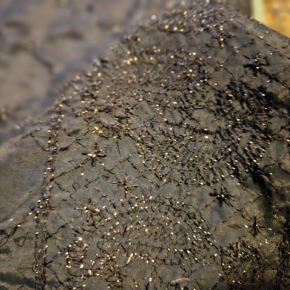 Free People 90s VINTAGE size 3 black midi skirt - Picture 9 of 11